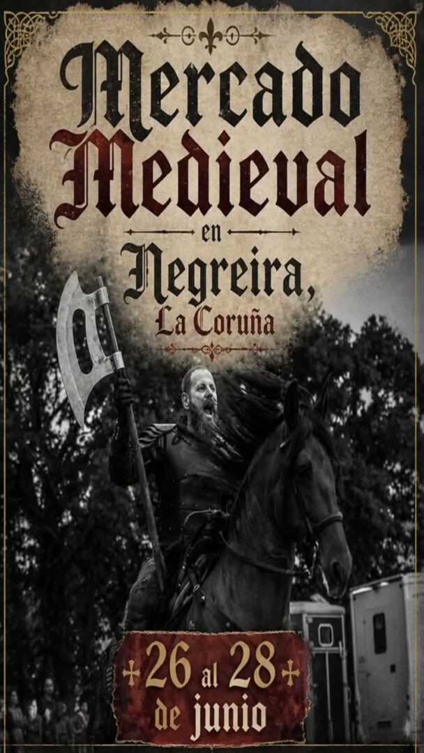Mercado Medieval en Negreira 2026, del 26 al 28 de Junio del 2026 