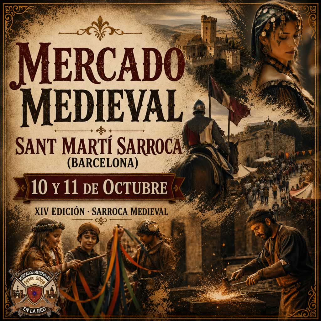 Destacado MERCADO MEDIEVAL EN SANT MARTÍ SARROCA (BARCELONA)