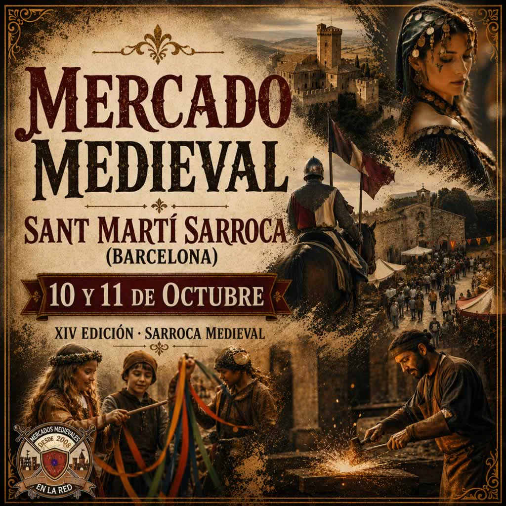 Destacado MERCADO MEDIEVAL EN SANT MARTÍ SARROCA (BARCELONA)