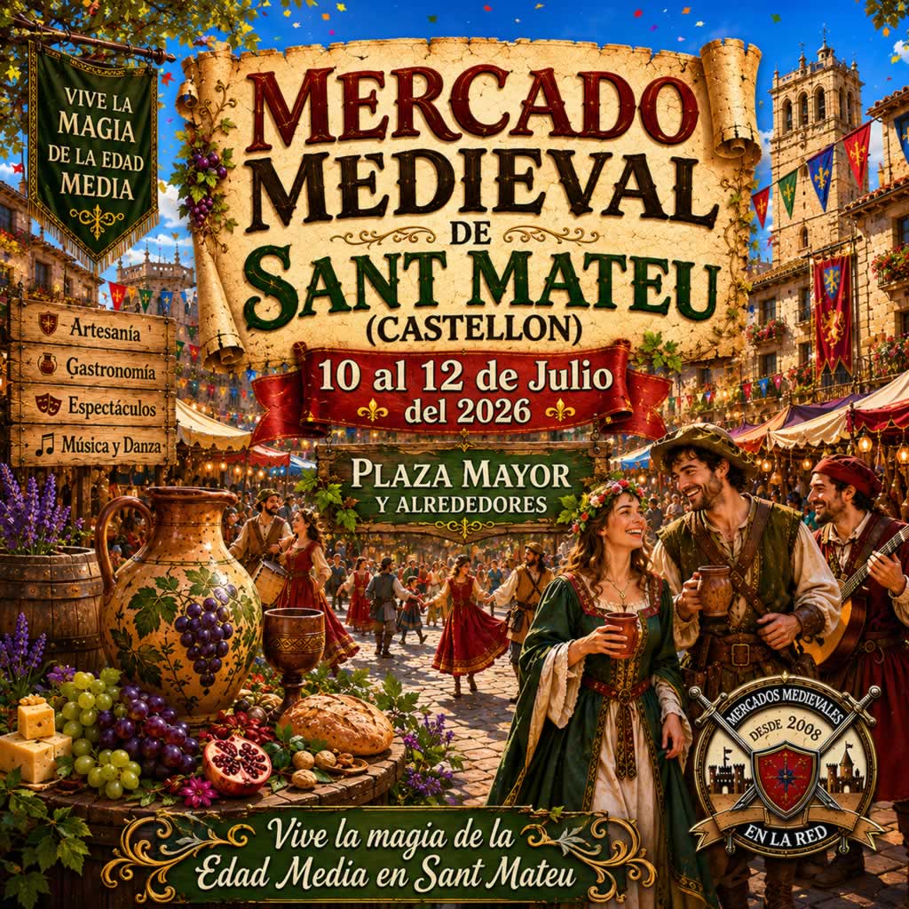 Destacado: Mercado Medieval de Sant Mateu 2026