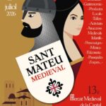 Cartel del Medieval de Sant Mateu 2026 (Castellón)