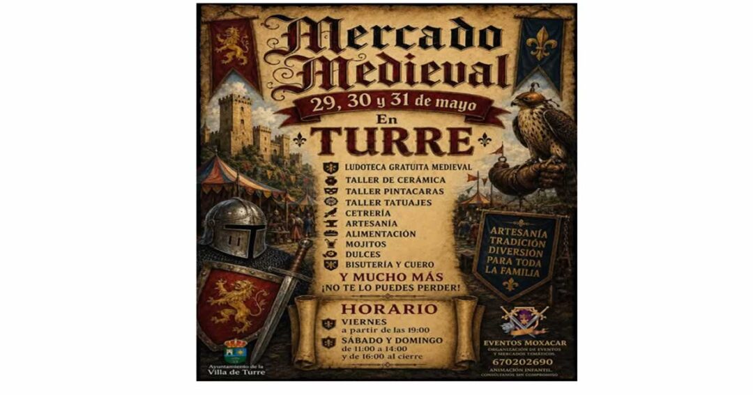 Mercado medieval de Turre, Almería 2026
