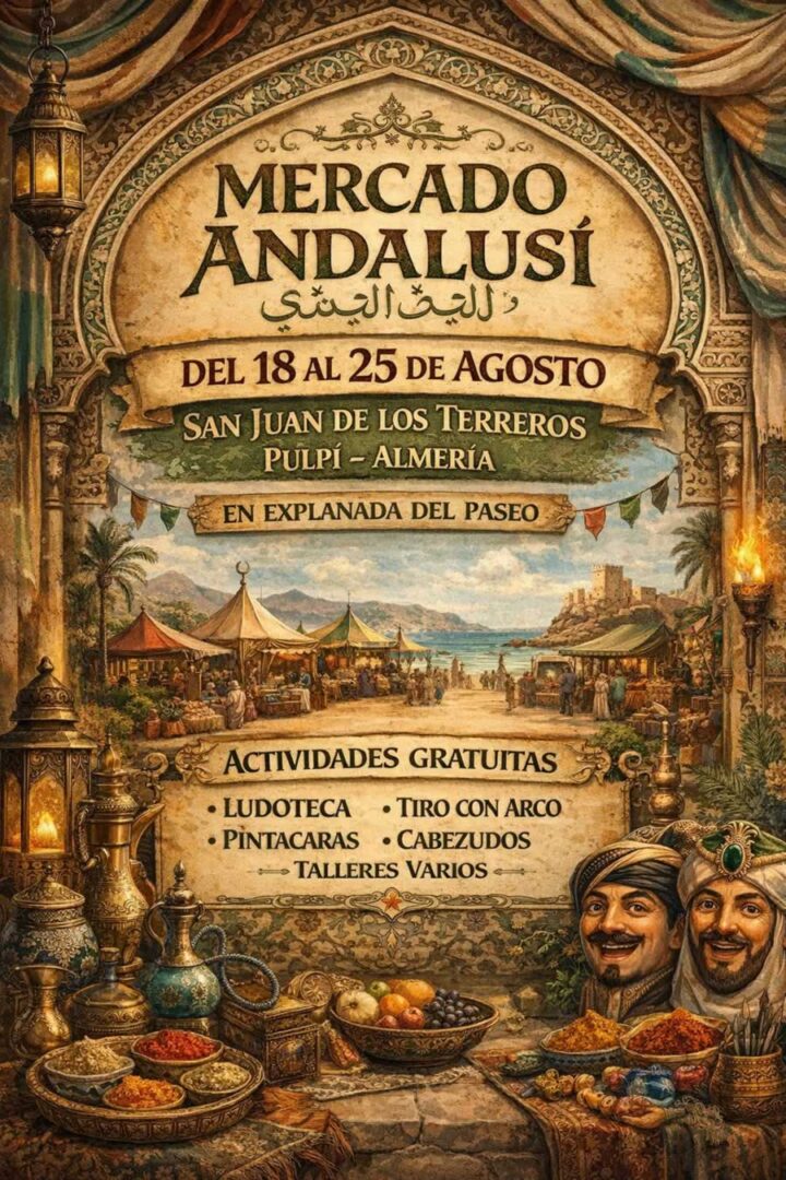 mercado andalusi san juan terreros cartel
