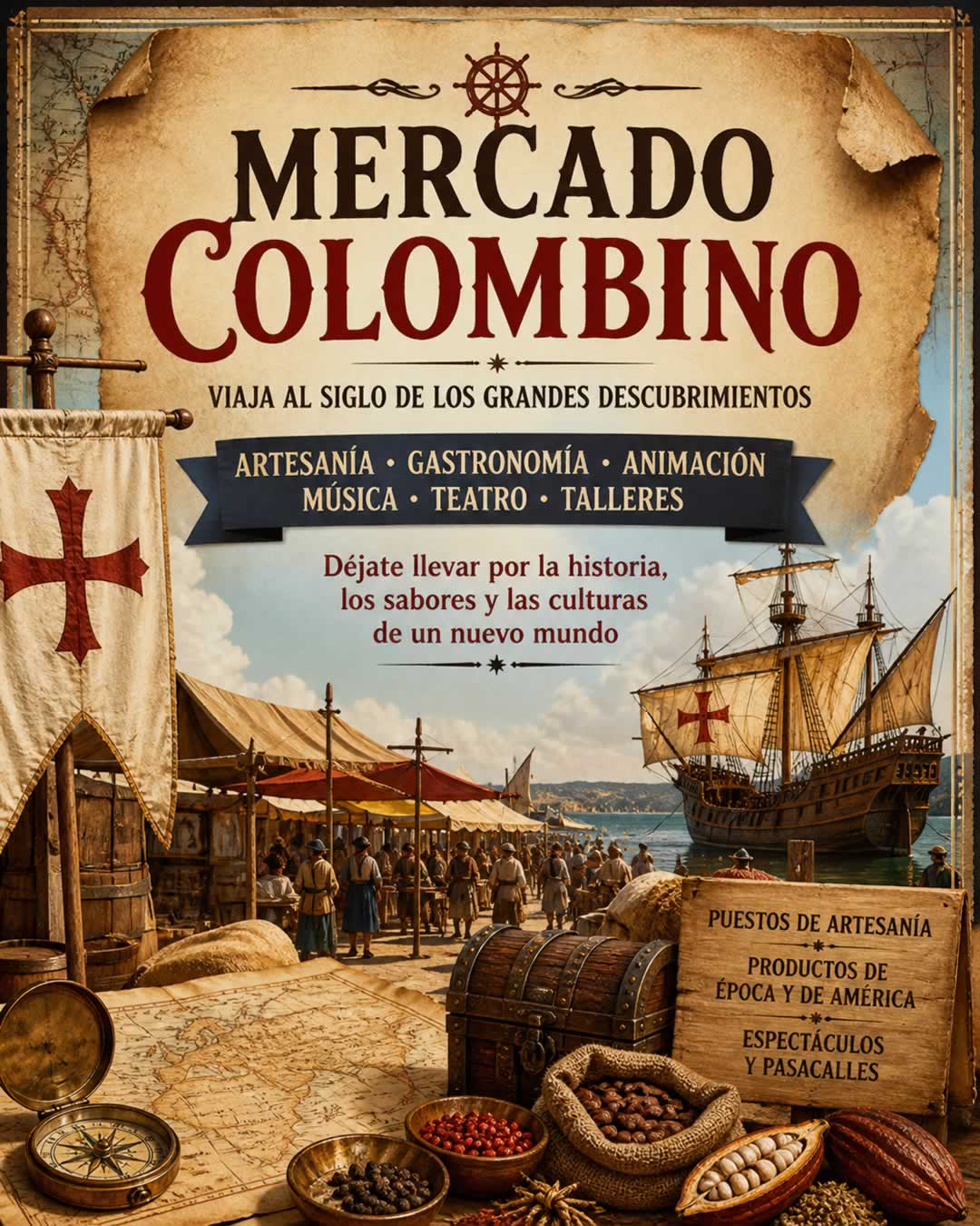Mercado Colombino - Mercados medievales en la RED