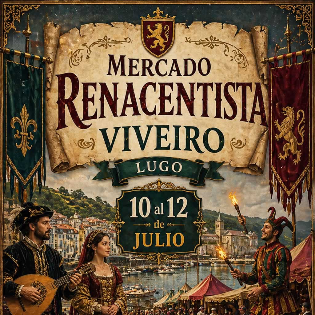 Mercado Renacentista en Viveiro (Lugo) 2026
