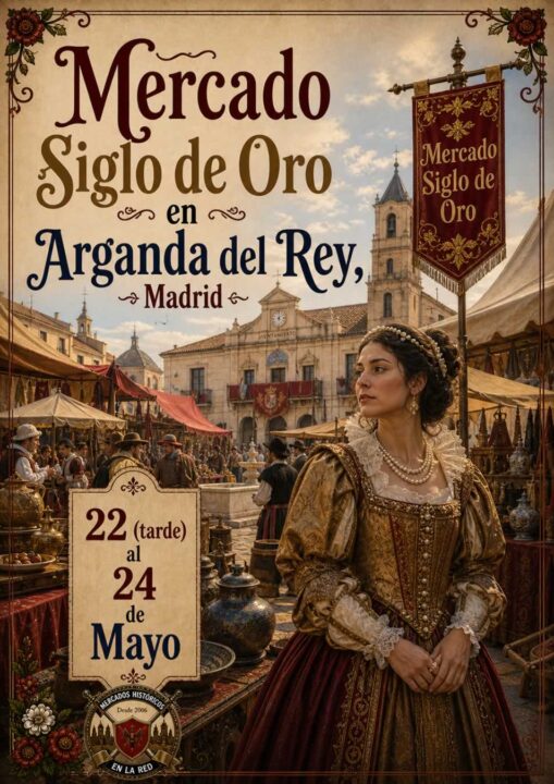 Mercado Barroco del Siglo de Oro en Arganda _ Fiestas del Motin 2026