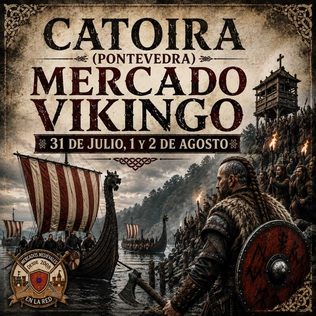 Destacamos Mercado vikingo de Catoira 2026 (Pontevedra)
