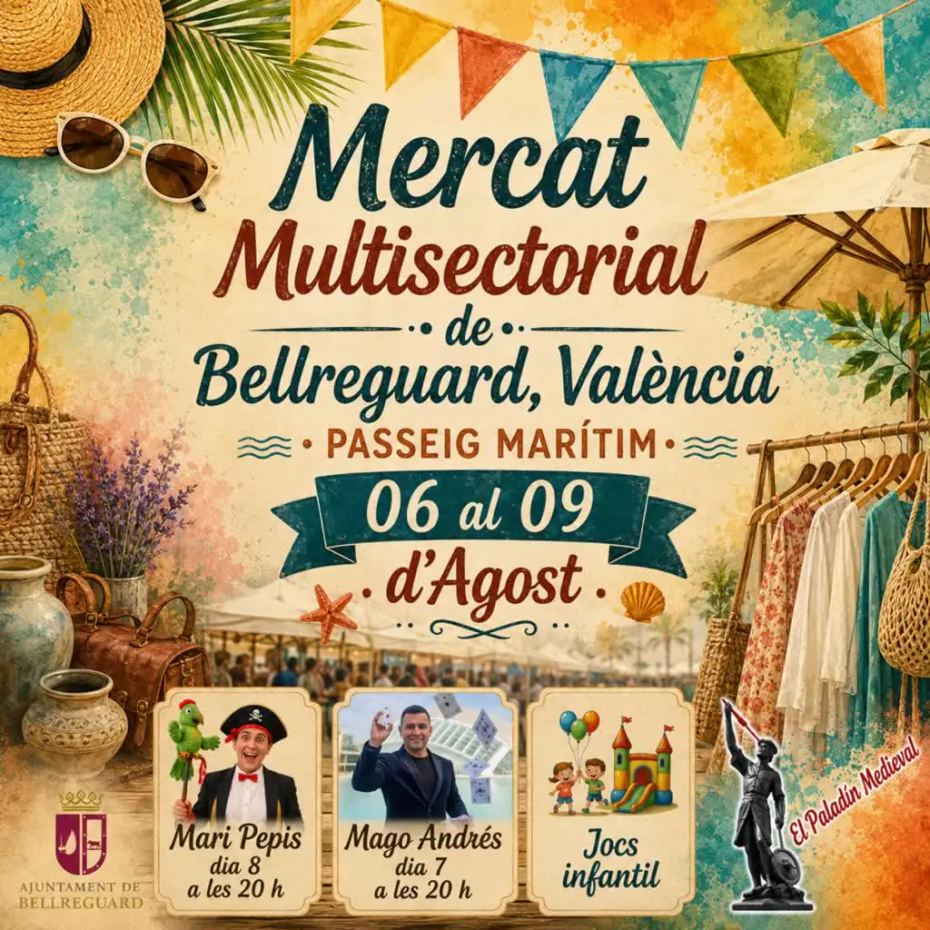 Mercat Multisectorial de Bellreguard 2026 (Valencia)