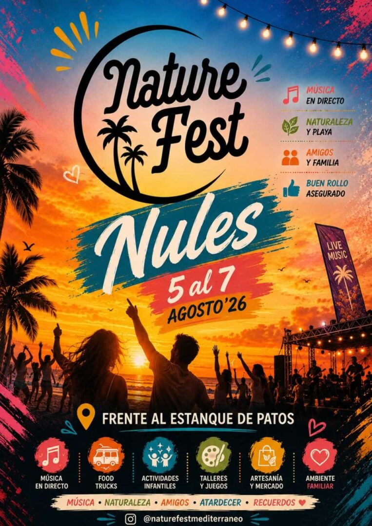 Cartel NATUREFEST NULES 2026 (Castellón)