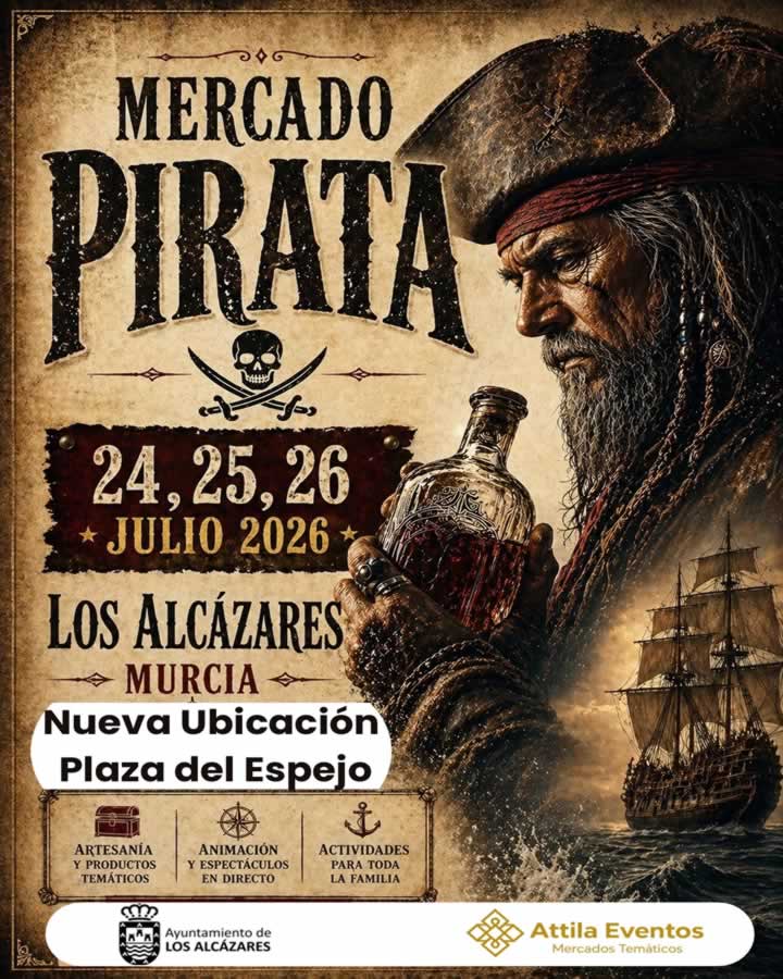 Imagen destacada Mercado Pirata en Los Alcazares