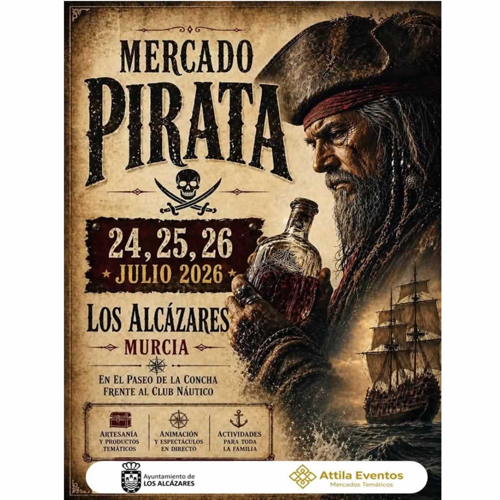 Imagen destacada Mercado Pirata en Los Alcazares