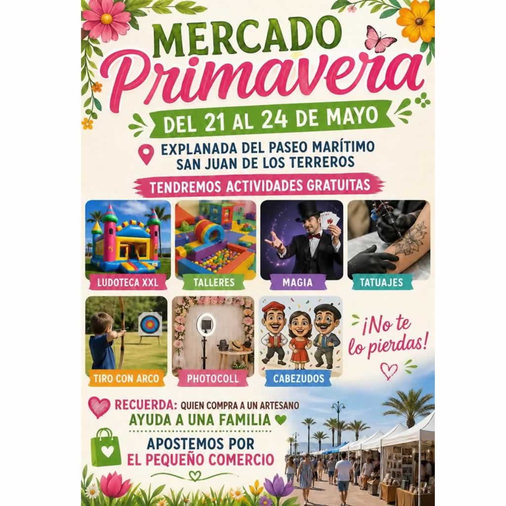 Destacado Mercado de primavera en San Juan de los Terreros - Mercados medievales en la red