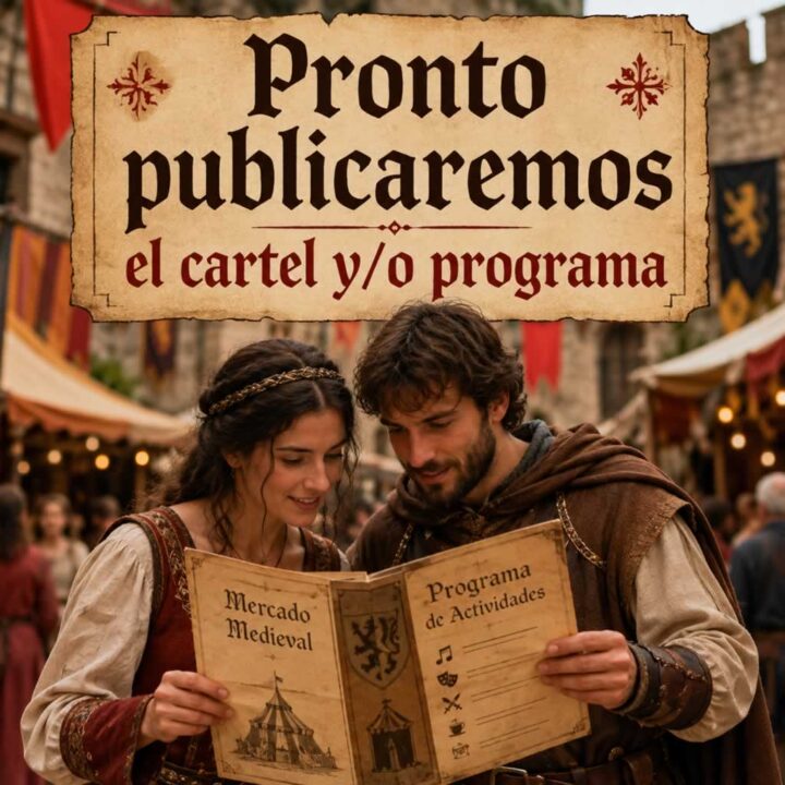 Pronto publicaremos el cartel y / o programa