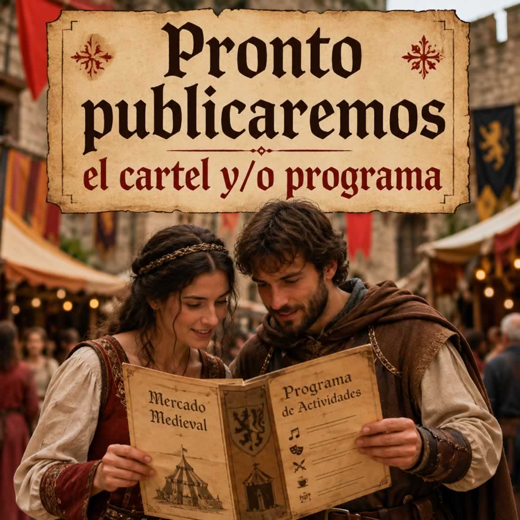 Pronto publicaremos - mercados medievales en la RED