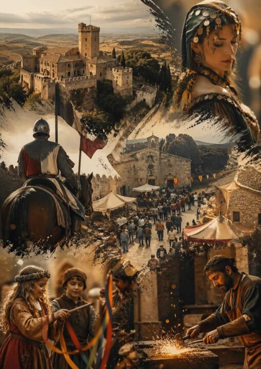 MERCADO MEDIEVAL EN SANT MARTÍ SARROCA (BARCELONA)