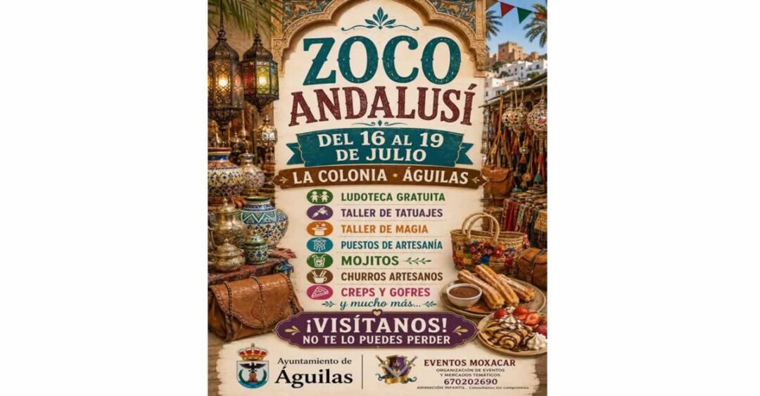 Mercado andalusí en Águilas 2026 (Murcia)