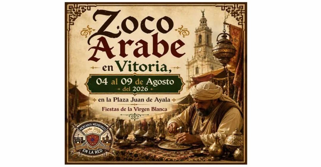 Zoco árabe en Vitoria - Gasteiz 2026 (Álava) - Fiestas de la Virgen Blanca 5 Zoco árabe en Vitoria - Gasteiz 2026
