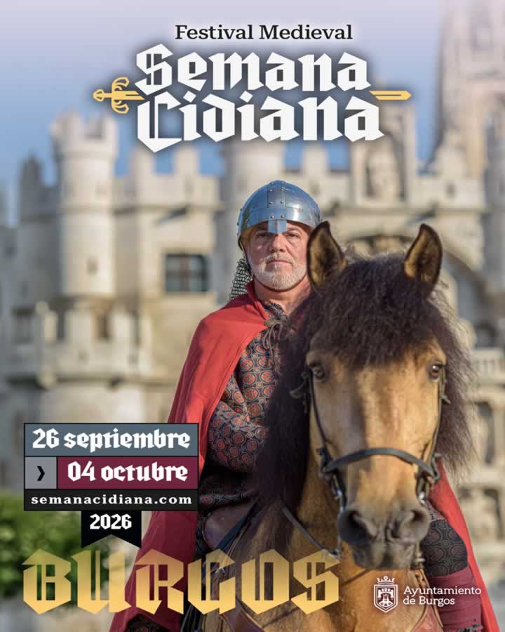 Programación del Mercado Medieval de Burgos 2026 | Semana Cidiana 4 Programa Semana Cidiana 2026 1 page 0001