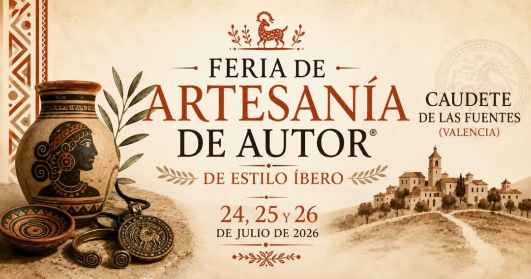 Feria de Artesanía de Autor de Caudete de las Fuentes 2026 (Valencia) 5 feria artesania autor caudete fuentes 1200