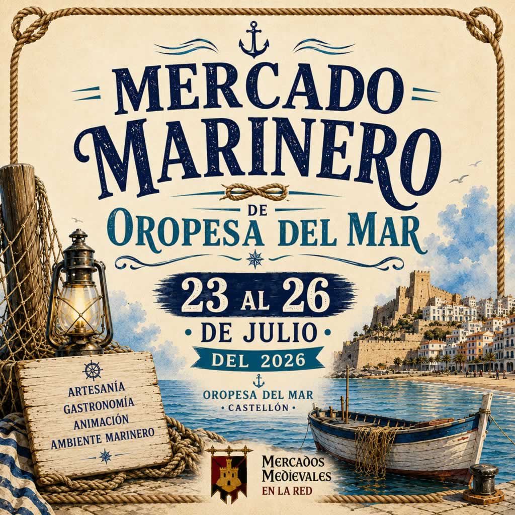 marinero-oropesa-2026-1024 Mercado Marinero de Oropesa del Mar 2026 (Castellón)