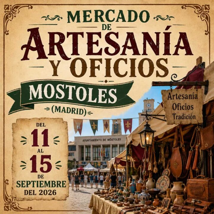 Mercado Artesanal de Móstoles 2026 (Madrid) 4 Mercado Artesanal de Móstoles 2026 (Madrid)