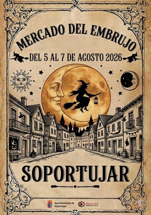 Cartel Mercado del Embrujo de Soportújar 2026 (Granada)
