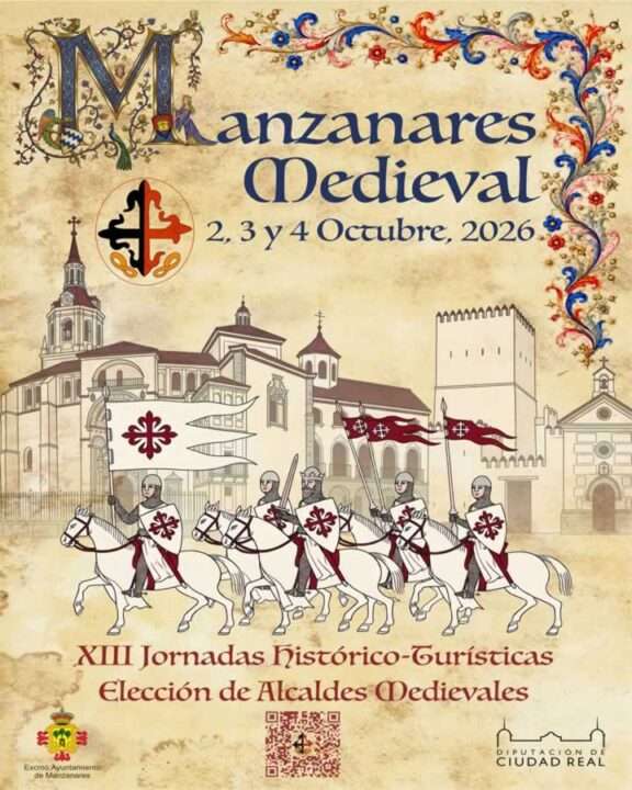 mercado medieval manzanares 2026 cartel