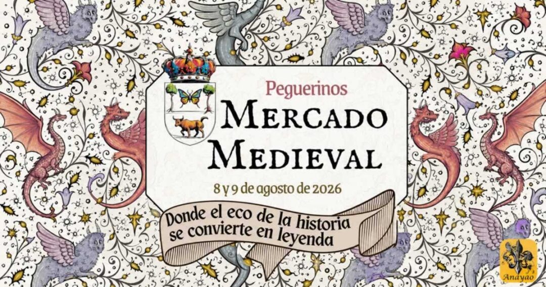 Mercado Medieval de Peguerinos 2026 (Ávila) 5 mercado medieval peguerinos agosto 2026 1200