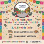 Mercado Fiestas patronales en Piedras Blancas 2026 (Asturias)