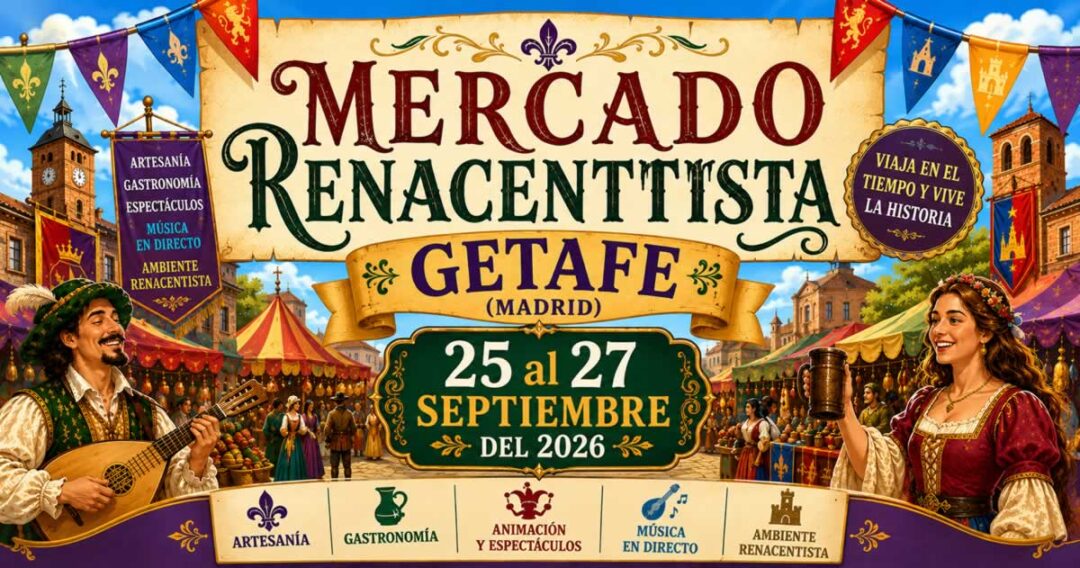 Mercado Renacentista de Getafe 2026 (Madrid) 2 Mercado Renacentista de Getafe 2026 (Madrid)
