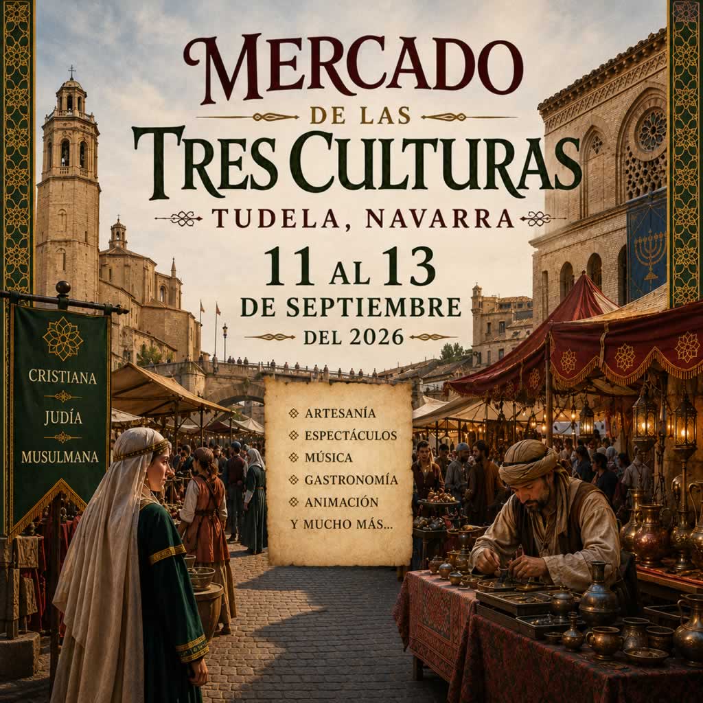 Mercado de las Tres Culturas de Tudela 2026 (Navarra) 4 Mercado de las Tres Culturas de Tudela 2026 (Navarra)