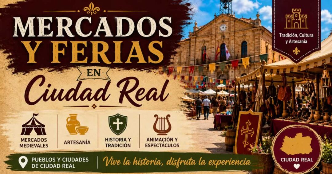 Medievales en Ciudad Real, Mercados y Ferias https://demercadosmedievales.info/medievales-en-ciudad-real/
