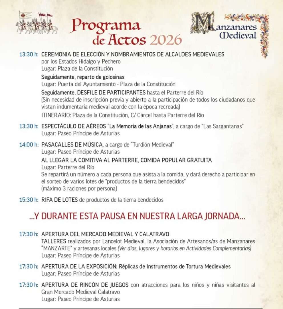 programa manzanares medieval 2026 page 0018