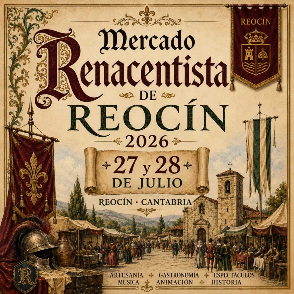 1024- Mercado Renacentista de Reocín 2026 (Cantabria)