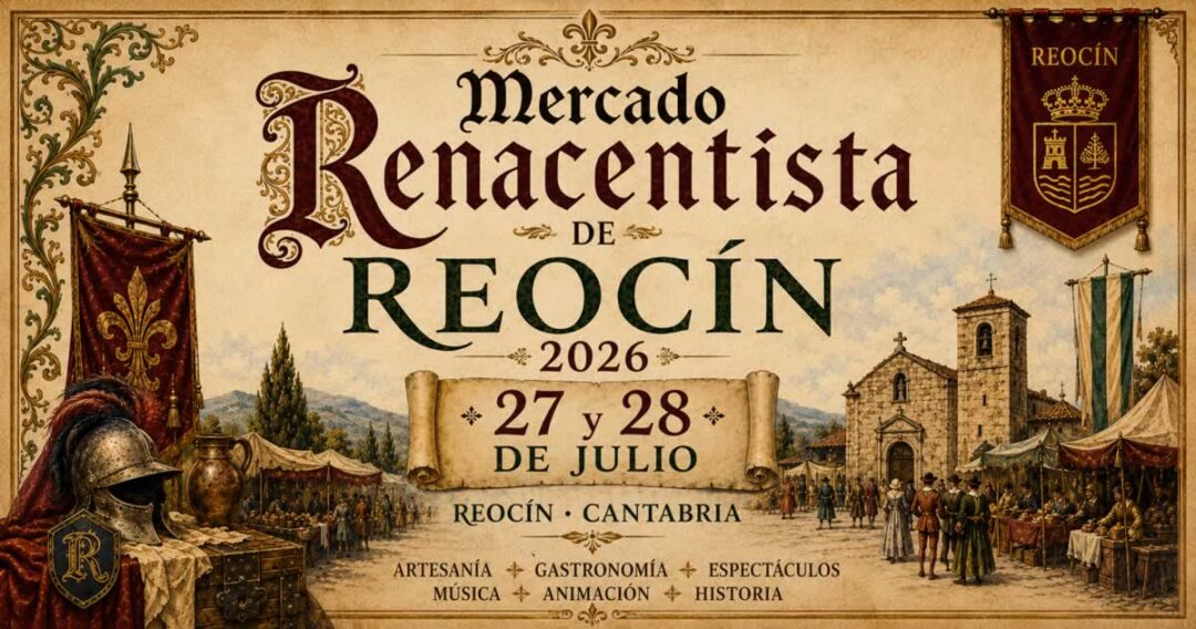 1200 Mercado Renacentista de Reocín 2026
