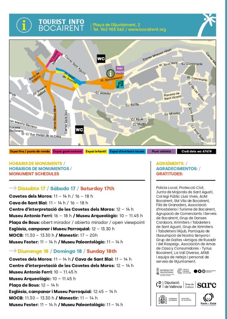 Aplazado el Mercado Medieval de Bocairent 3 Bocairent Fira Comerc 2026 informacion