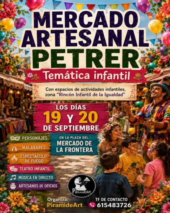Mercado Artesanal de Petrer 2026 - Alicante