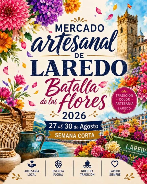 Mercado de las Flores de Laredo 2026 (Semana Corta) Batalla de las flores 1 Mercado de las Flores de Laredo 2026 (Semana Corta) Batalla de las flores