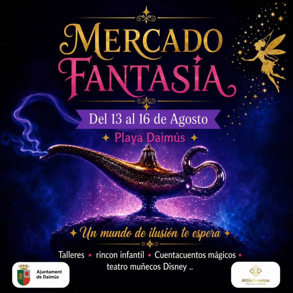 1024- Mercado de Fantasía en Daimús (Valencia) 2026