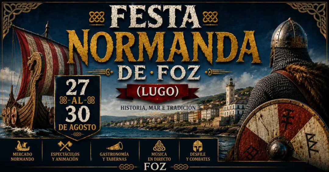 1200 Mercado de la Festa Normanda de Foz 2026