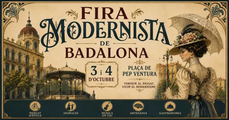 fira_modernista_badalona_cartel_768 Fira Modernista de Badalona 2026 (Barcelona)