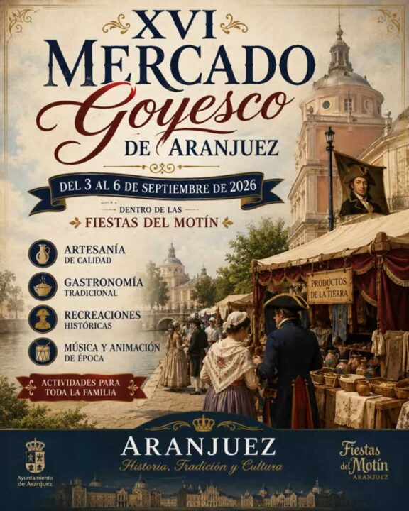 XVI Mercado Goyesco de Aranjuez 2026 (Madrid) 5 goyesco aranjuez 720