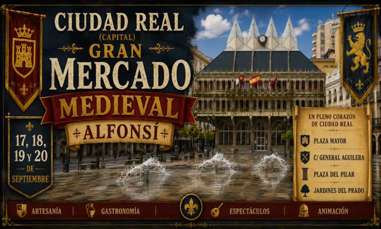 Gran Mercado Medieval Alfonsí de Ciudad Real 2026
