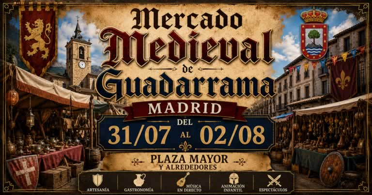 Mercado Medieval de Guadarrama 2026 (Madrid)