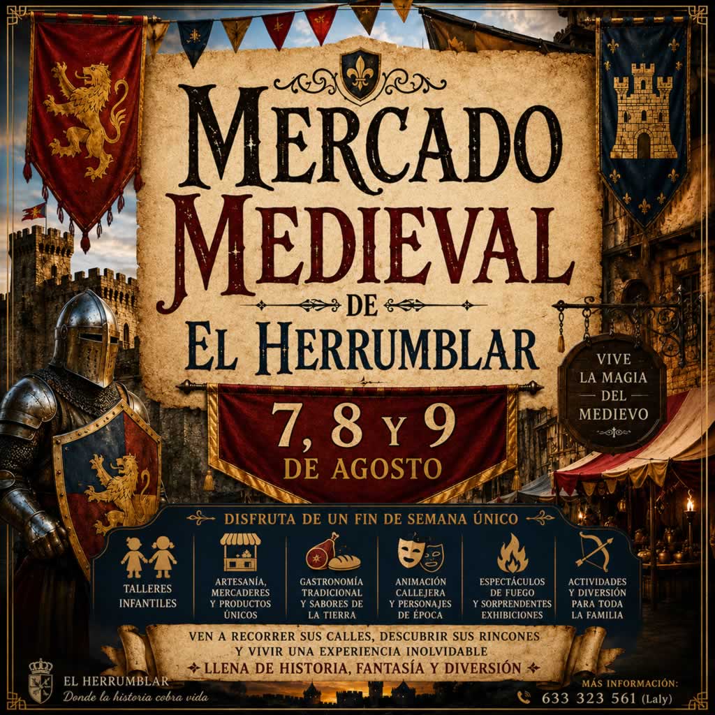 medieval-herrumblar-2026-1024 1024- Mercado Medieval de El Herrumblar 2026 (Cuenca)