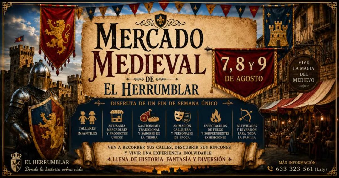 Mercado Medieval de El Herrumblar 2026 (Cuenca) 3 1200 Mercado Medieval de El Herrumblar 2026 (Cuenca)