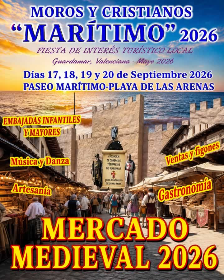 Feria Medieval en la Playa de las Arenas de Valencia 2026 2 medieval playa arenas valencia 720