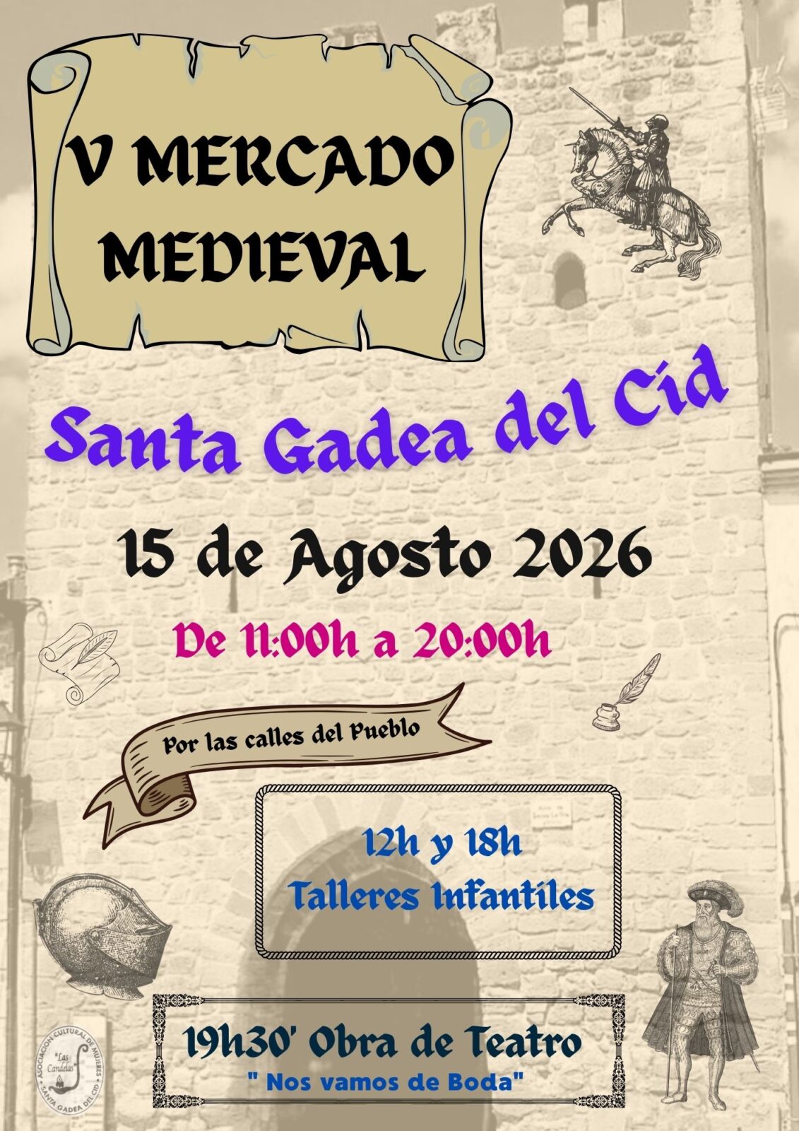 Mercado Medieval de Santa Gadea del Cid 2026 (Burgos)