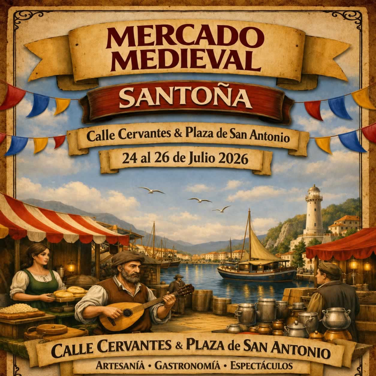 medieval_santona_cartel_2026-1024 Medieval de Santoña 2026