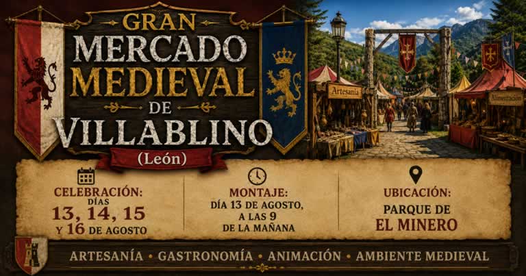 Mercado Medieval de Villablino 2026 (León)